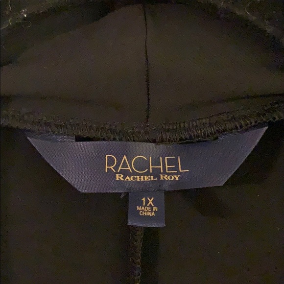 Rachel Roy Black Surplice Top - Picture 2 of 3